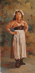giovane ciociara dipinto da giacomo lisia