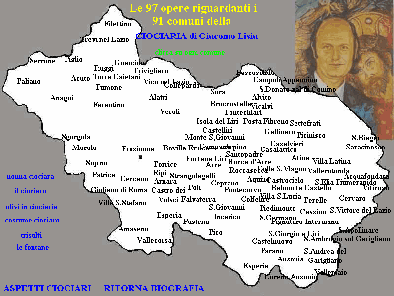 mappa ciociara
